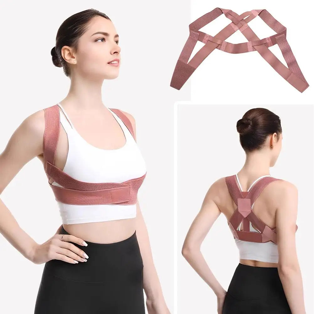 1PCS Hunchback Corrector Belt Stretchy And Breathable Fabric Even And Stable Quick Correction Correction Of Sitting Posture