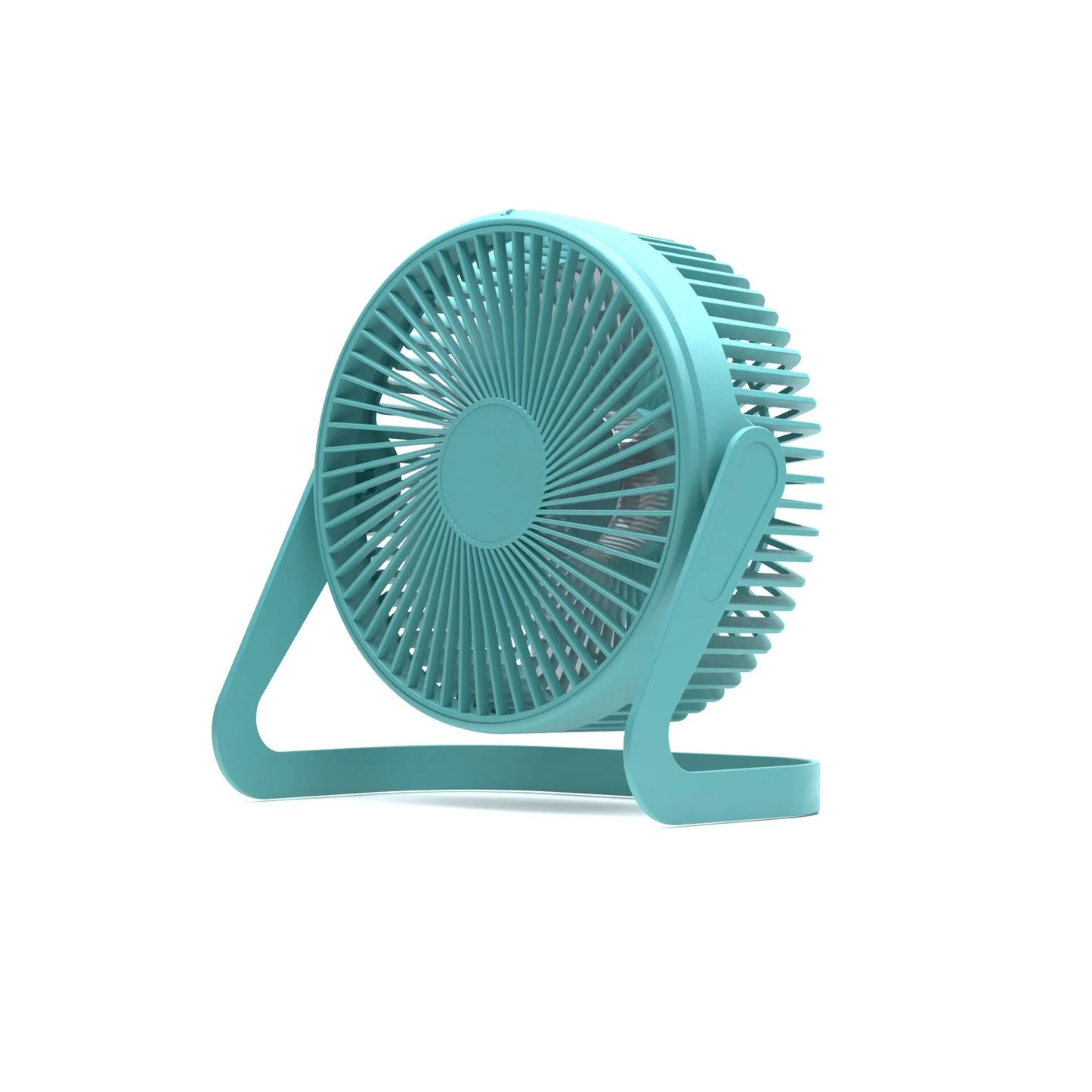 5 Inch USB Desktop Fan 360° Rotating Mini Adjustable Portable Electric Fan Summer Mute Air Cooler For Home Office