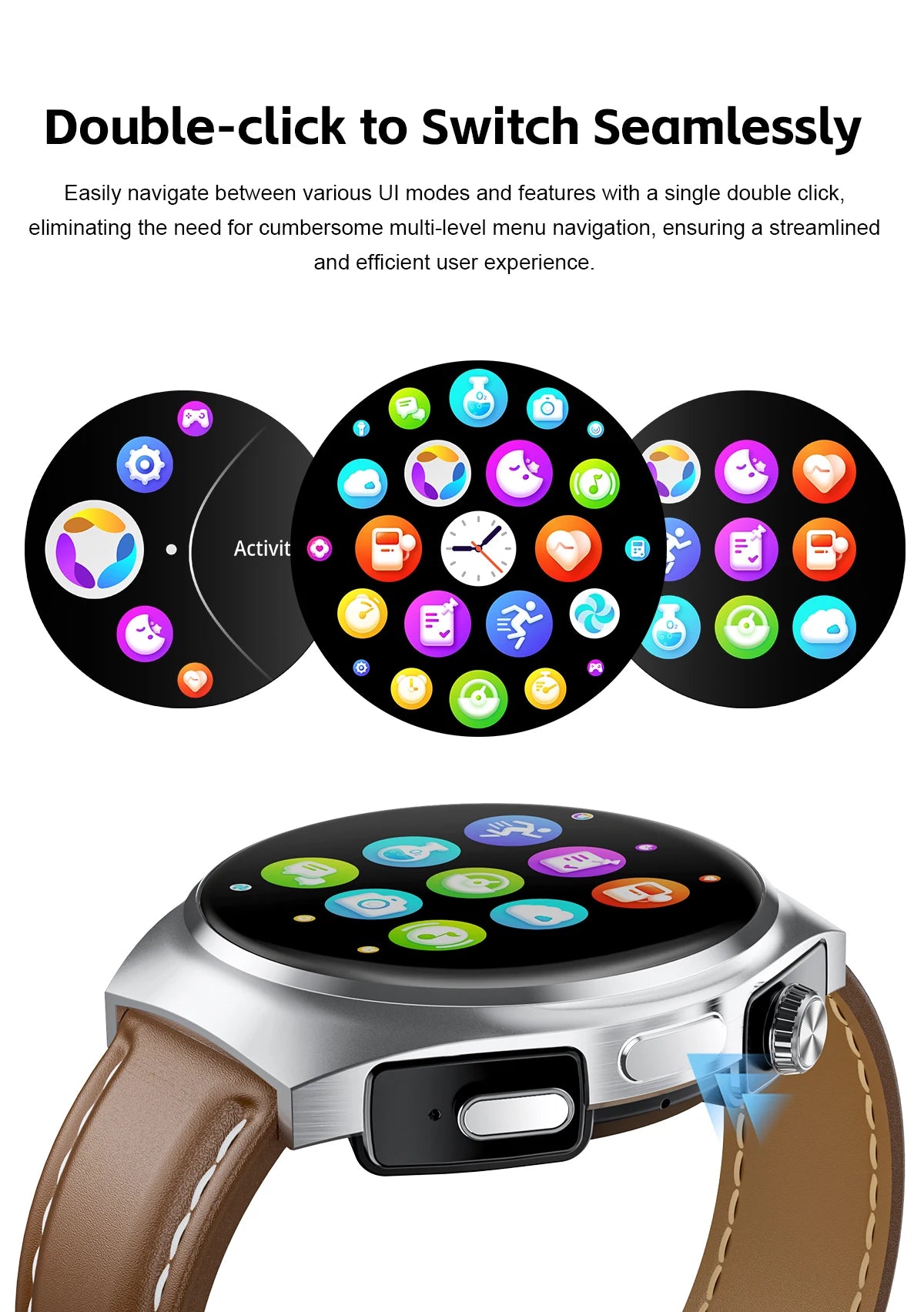 2024 New Smart Watch TWS Headset Two In One Wireless Bluetooth Dual Earbuds Call Health Monitor Sport Tracker NFC Smartwatch man