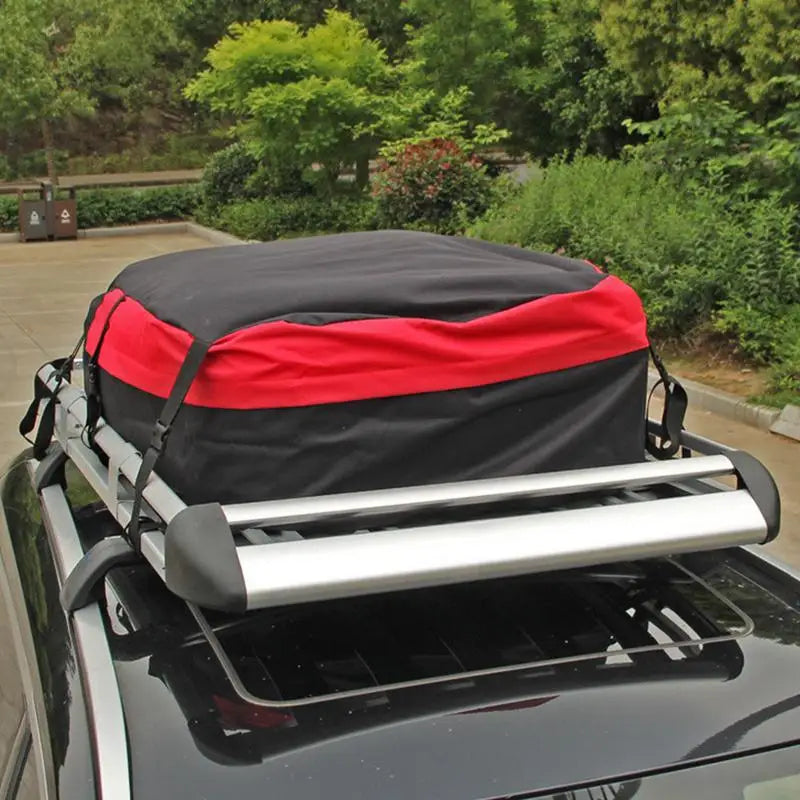 Cargo Box For Roof Rack Waterproof Roof Bag Roof Rack Luggage Box Travel Accessories Car Topper Luggage With Buckle Strap For