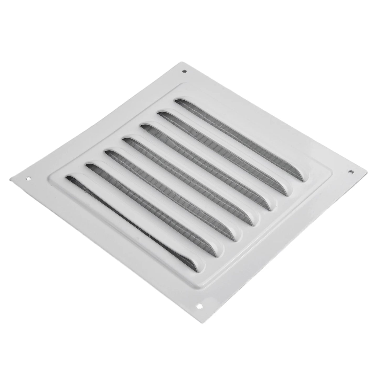 1Pc Air Vent 150-300mm Aluminum Louver Vent Grille Cover Square Vent Insect Screen Cover For Home Improvement Hardware