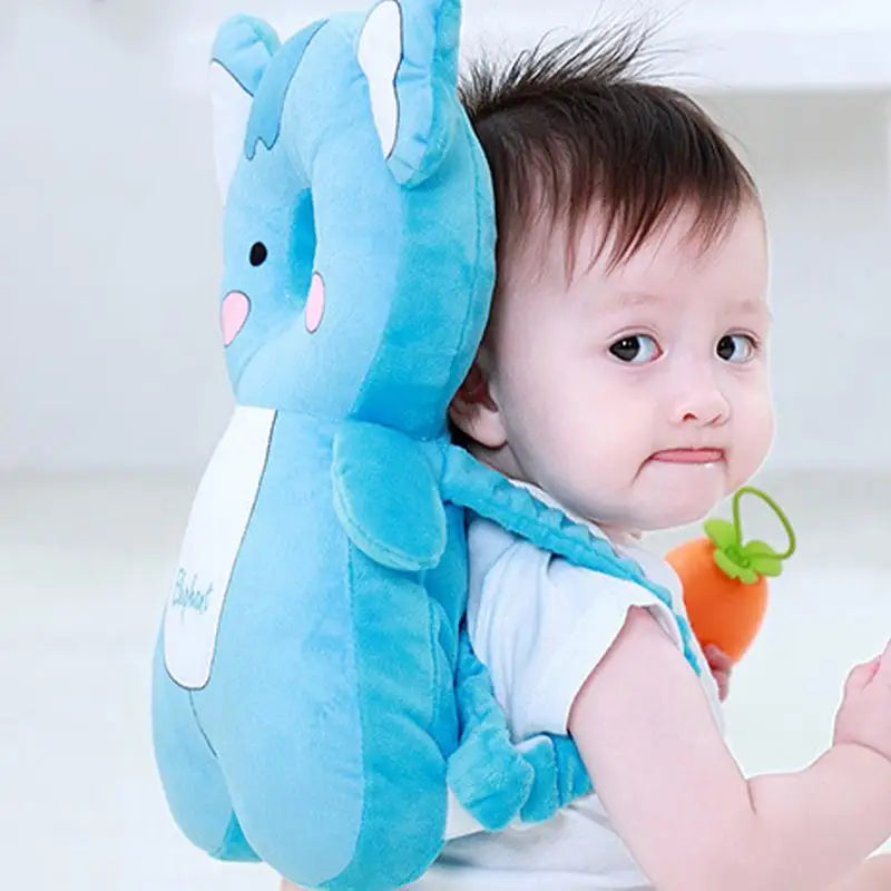 Baby Head Protector U-Shaped Cartoon Pillows Anti-Fall Back Pillow Safety Pad Cushion Back Lightweight Practical Cartoon Securit