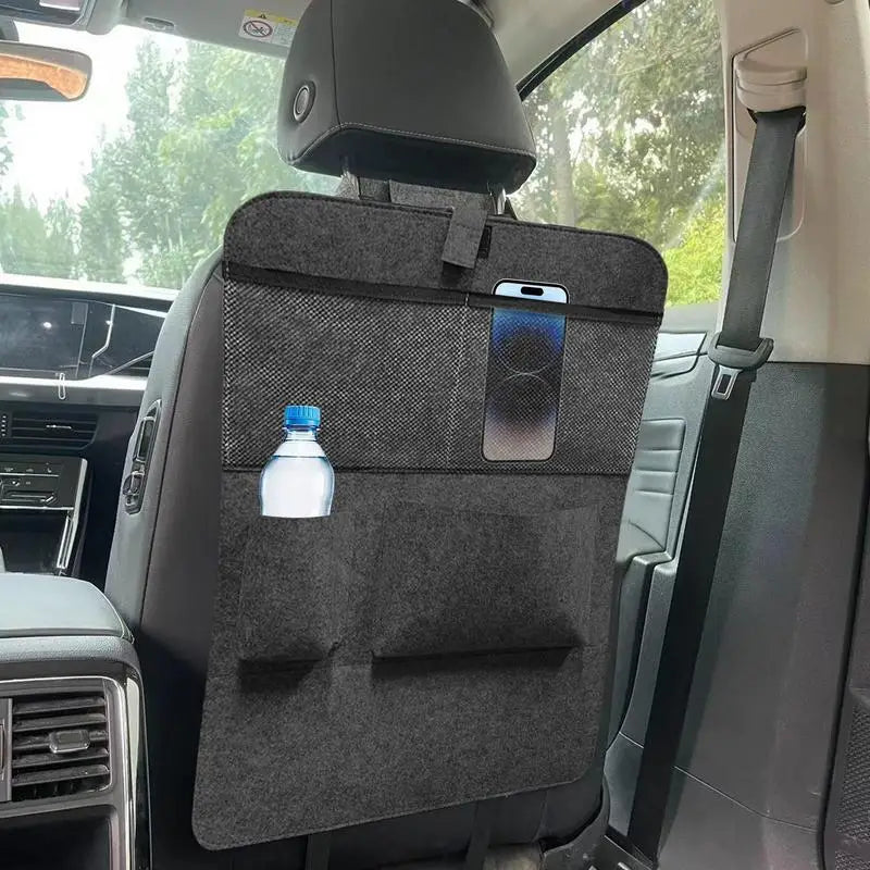 Back Seat Organizer Car Organizer Tissue Box Behind Seat Attachment Car Organizers And Storage Travel Tidy Pouch Pocket