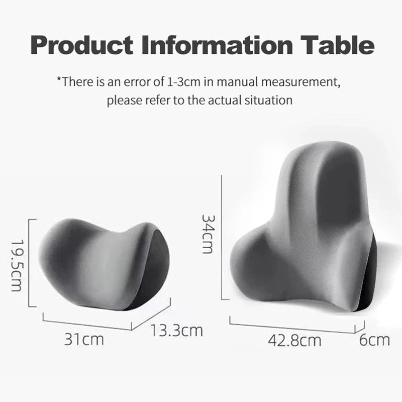 Car Memory Foam Neck Pillow Protection Backrest Cushion Car Headrest Cushion For Skoda Fabia Superb Yeti Octavia Rapid Kodiaq Mk