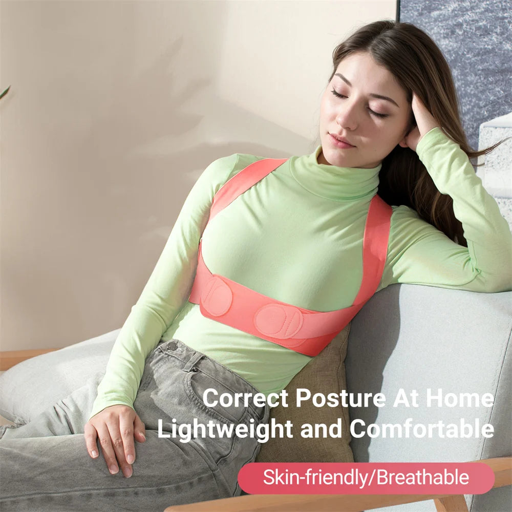 Cofoe Back Shoulder Posture Corrector Lumbar Spine Back Support Adjustable Humpback Back Stretcher Hunchback Orthopedic Belts