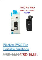 2022 Fineblue F520 Mini Wireless Earphone Bluetooth 5.3 Retractable Portable Headset Calls Remind Vibration Sport Run Headphone