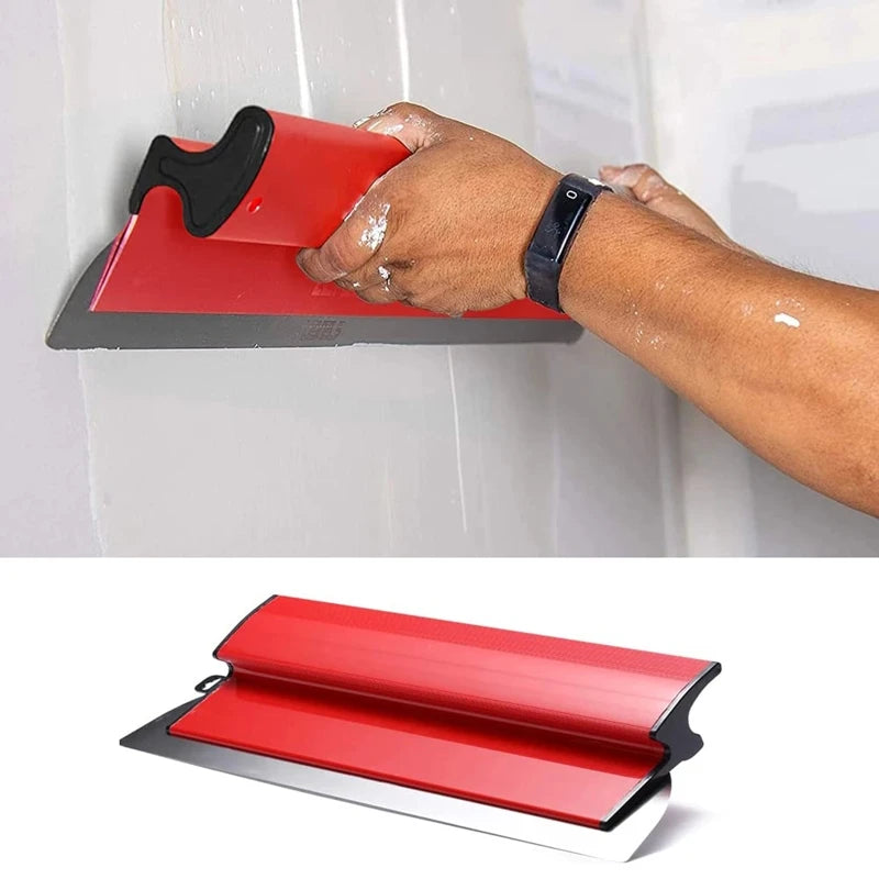 25/60cm Skimming Stainless Steel Skimmer Putty Knifes Smoothing Painting Plastering Construction Tool