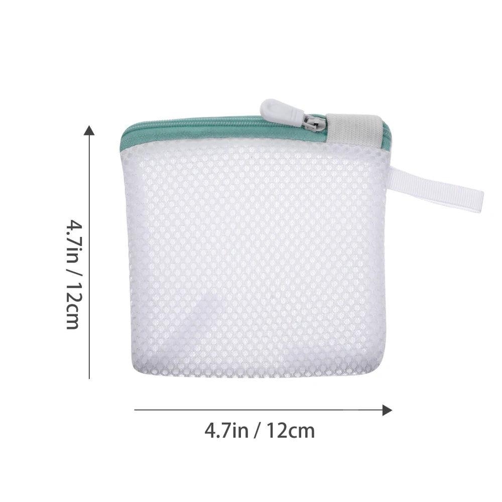 6pcs Foldable Portable Laundry Bags Travel Mini Mesh Bags Clothes Washing Net Storage Bags Pouches For Delicates Bras