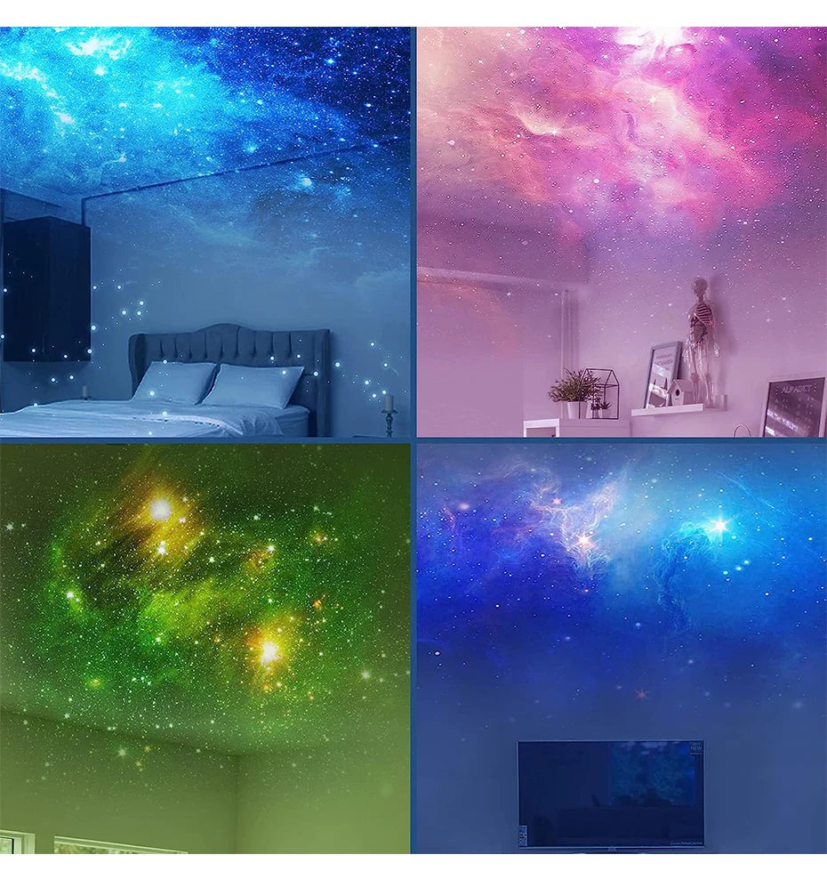 Astronaut projection light Galaxy projector LED night light starry sky atmosphere light desktop decoration light bedroom home ch