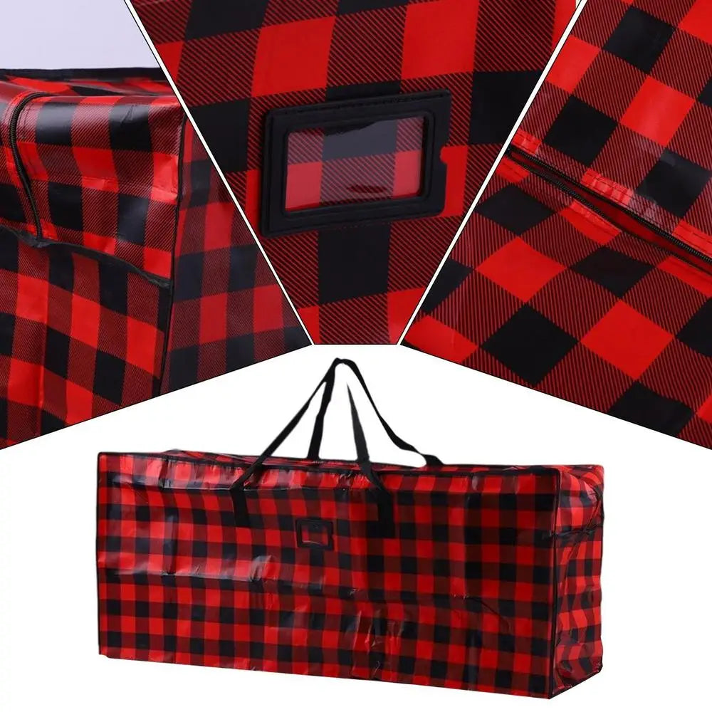 Christmas tree storage bag with zipper Moving Bags PP Waterproof Storage Totes Moving Boxes Foldable Duffel Bag For Travel