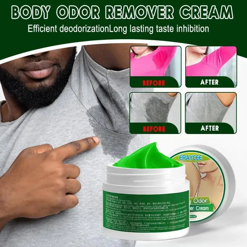 Body Odor Remove Cream Underarm Bad Smell Sweating Removal Armpit Refreshing Antiperspirant Lasting Aroma Deodorant Body Care