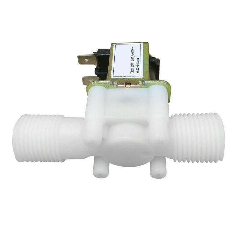 1/2" 3/4" Male Thread Solenoid Valve AC 220V DC 12V 24V Water Control Valve Controller Switch Normally closed normally open