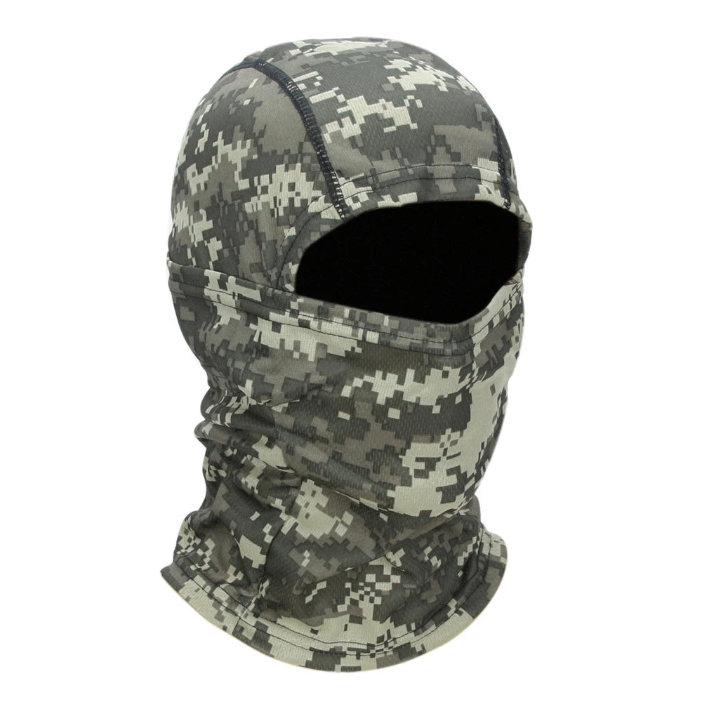 Camouflage Balaclava Hat Cycling Full Face Mask Outdoor Sports Hunting Hiking Ski Mask motorcycle Helmet Inner Cap