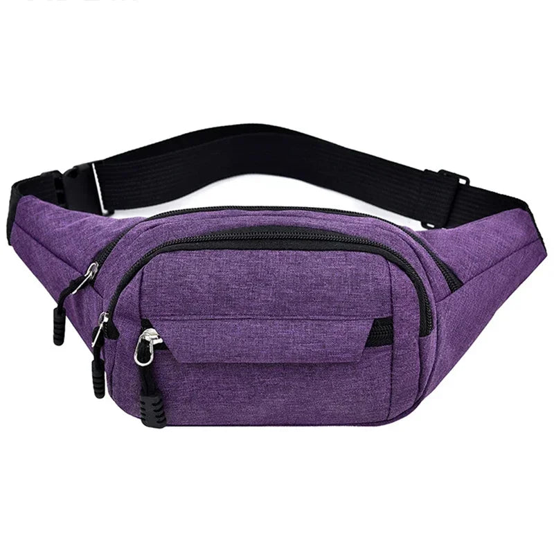 2024 Mobile Waist Bag for Men Women Multifunctional Large Capacity Belt Bag Anti Splash Wear-resistant Construction Site Pochete