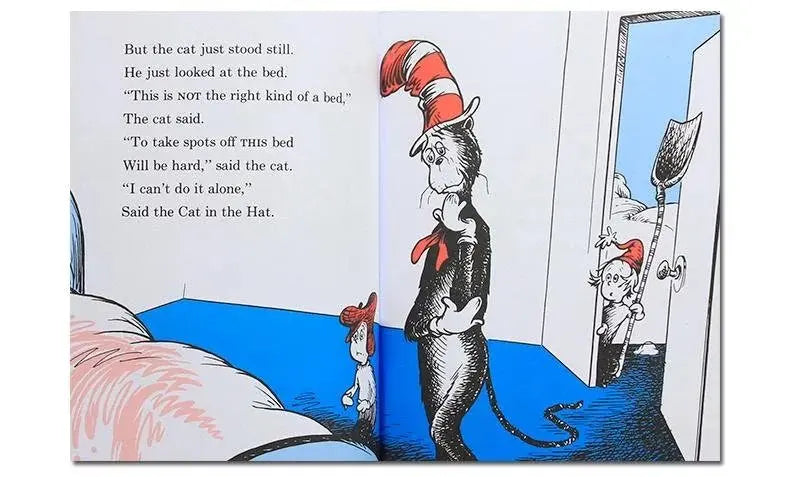 5 Books Dr.Seuss Interesting Story Parent Child Kids Early Education Picture English Book