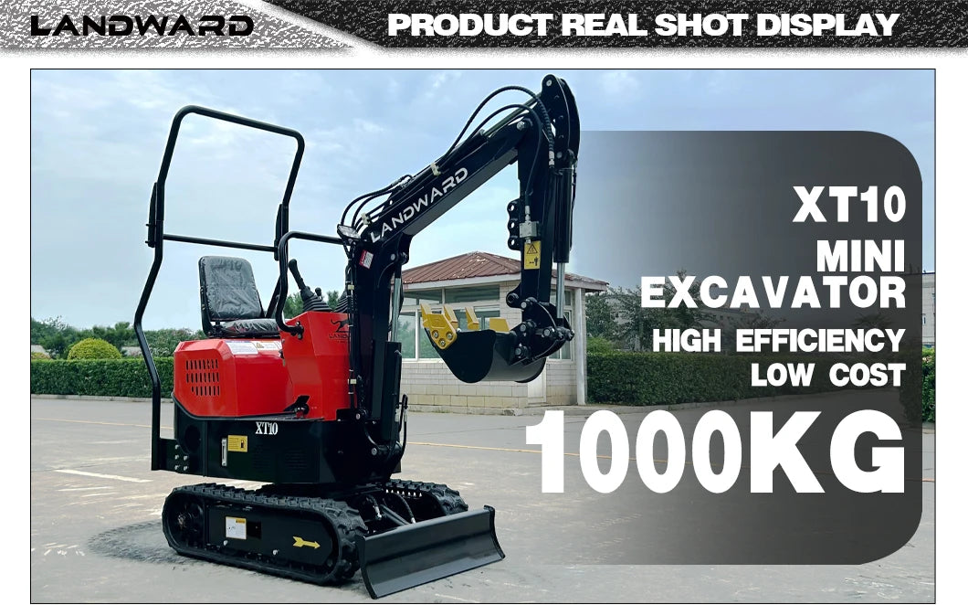 China 1.5 Ton 1.8 Ton Hydraulic Mini Excavator Machine 1000KG Small Digger EPA/EURO 5 Crawler Excavator Customizable For Sale