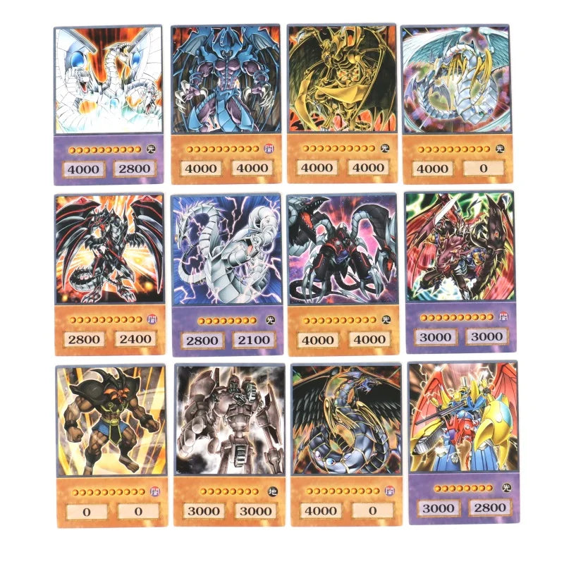 66-148PCS Yugioh Cards with Tin Box Yu Gi Oh Card English Holographic Golden Letter Duel Links Game Card Blue Eyes Exodia