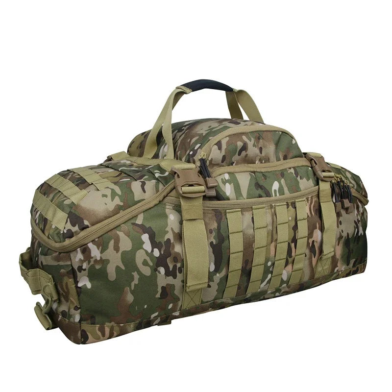 40L 60L 80L Sport Travel Bag Molle Tactical Backpack Gym Fitness Bag Large Duffle Bags for Camping Hunting Fishing