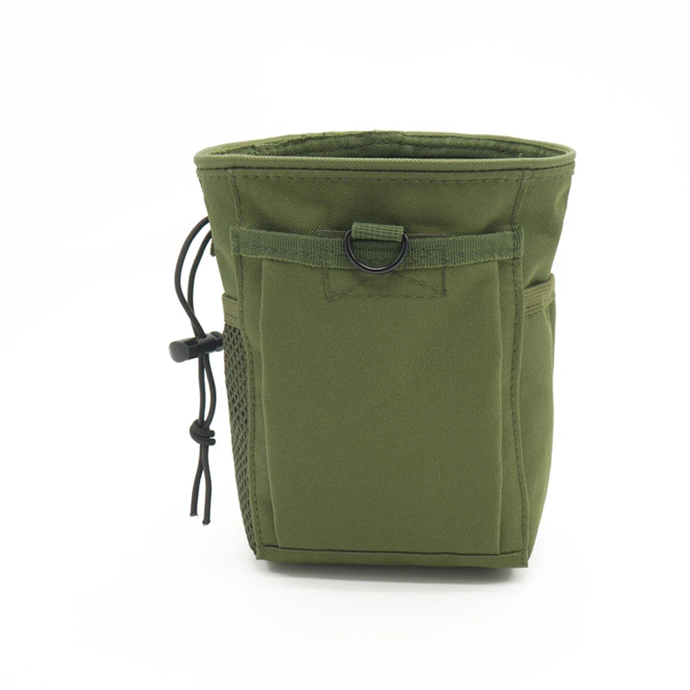 2024 New Outdoor 3-5L Camouflage Molle 600D Nylon Dump Drop Pouch Recycle Waist Pack Ammo Bags Hunting Accessories Bag Pouches