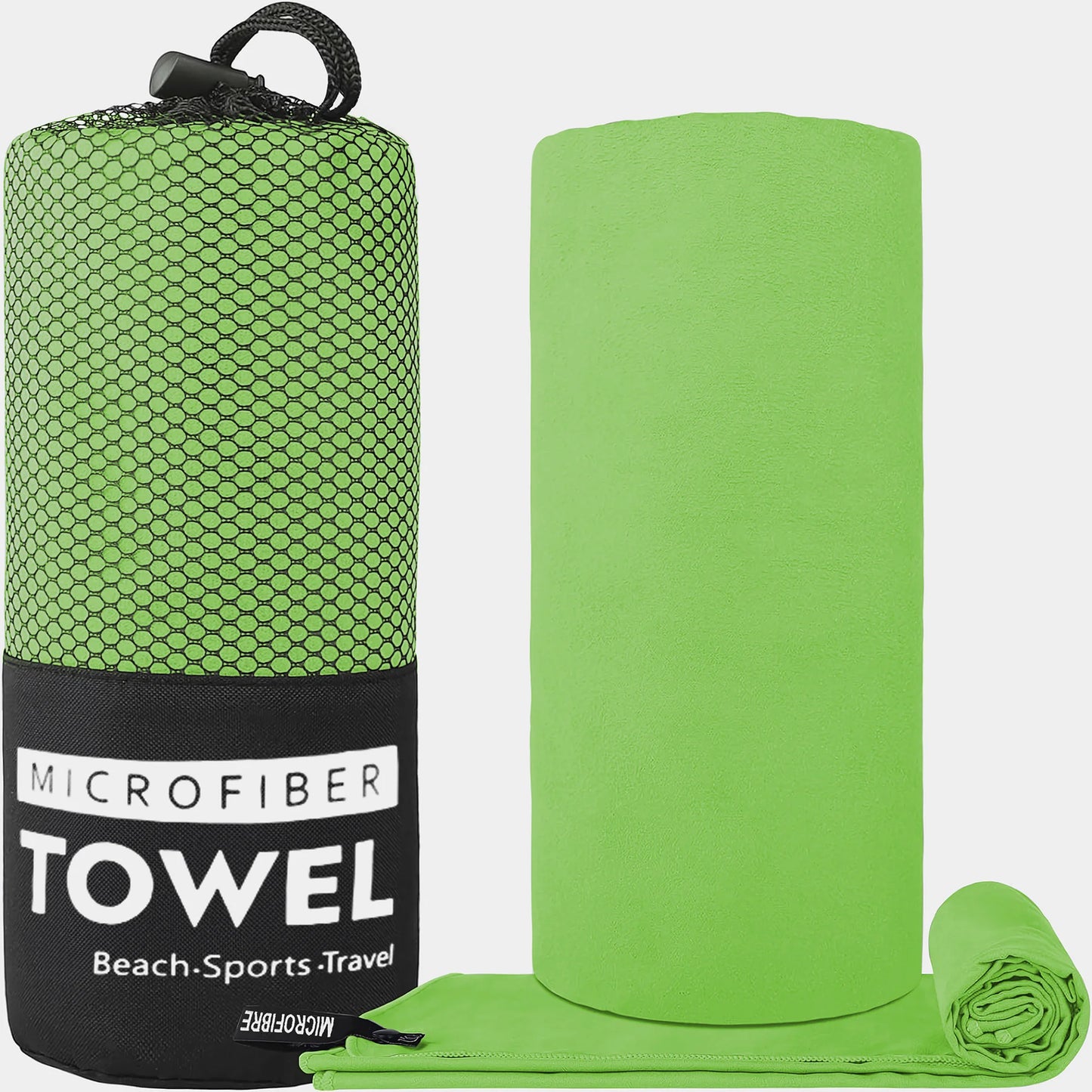 1-psc Microfiber Travel Towel, Quick Dry Towel Super Absorbent Compact Lightweight l for Beach, Gym, Pool,  Bath, Yoga