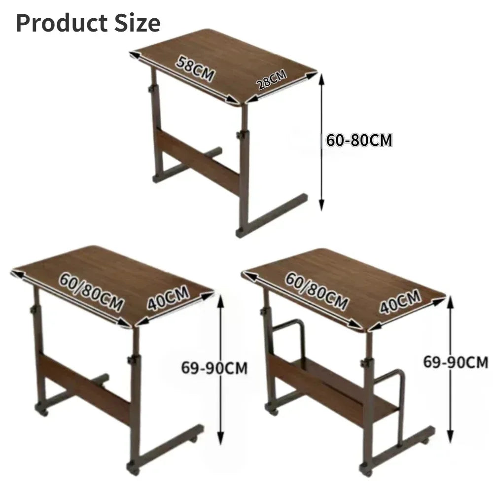 Adjustable Study Desk Tables Multi-function Desks Portability Strong Load-bearing Capacity Utility High-capacity Computer Table