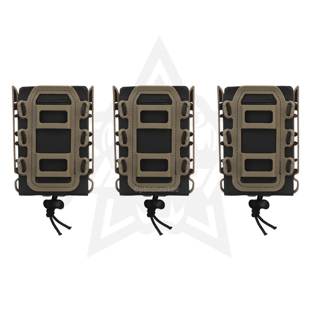 5.56 Magazine Pouch Carrier Fast Mag Flexible Molle for AK 74/47 AR M4 5.56/7.62 Mag Pouch Rifle Pistol Magazine Holder