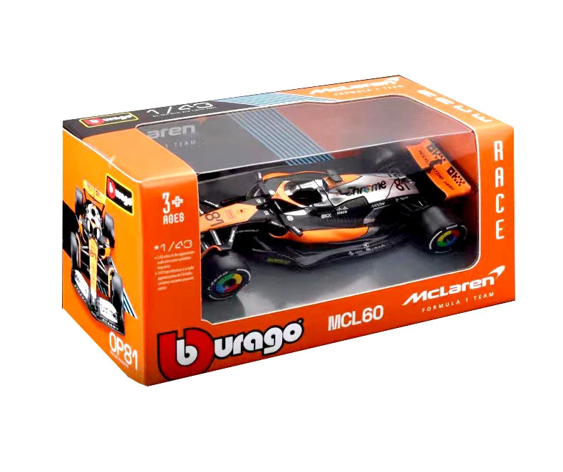 Bburago 1:43 Aston Martin AMR23 Mercedes W14 Red Bull RB19 Miami GP Ferrari SF23 Alpine A523 F1 Model Formula Car Static Racing