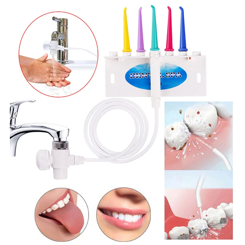 1XOral Irrigator Gum SPA Dental Water Jet Flosser Teeth Flossing Toothbrush Sets