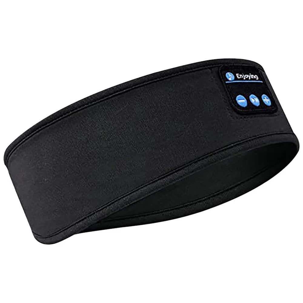 Comfortable Bluetooth-compatible5.0 Earphone Sleeping Band Headphone Music Eye Mask Soft Elastic Wireless Sport Headband Headset