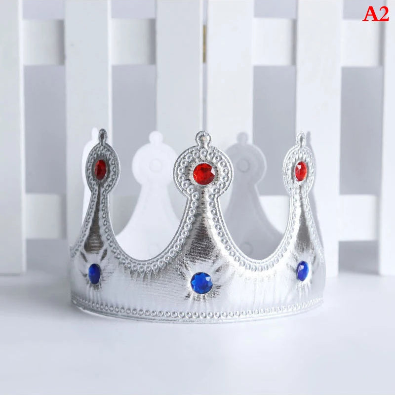 Birthday Crown Hats Girl Queen Hat Boys King Kids Adult Party Hats Party Decorations Crown Supplies