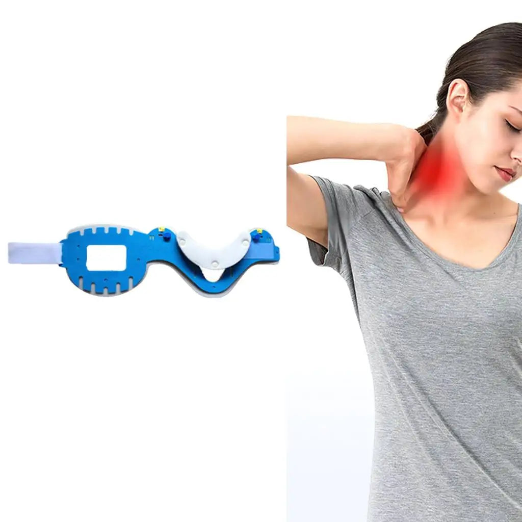 Cervical Neck Brace Collar Stretcher Support Home Care Vertebra Traction