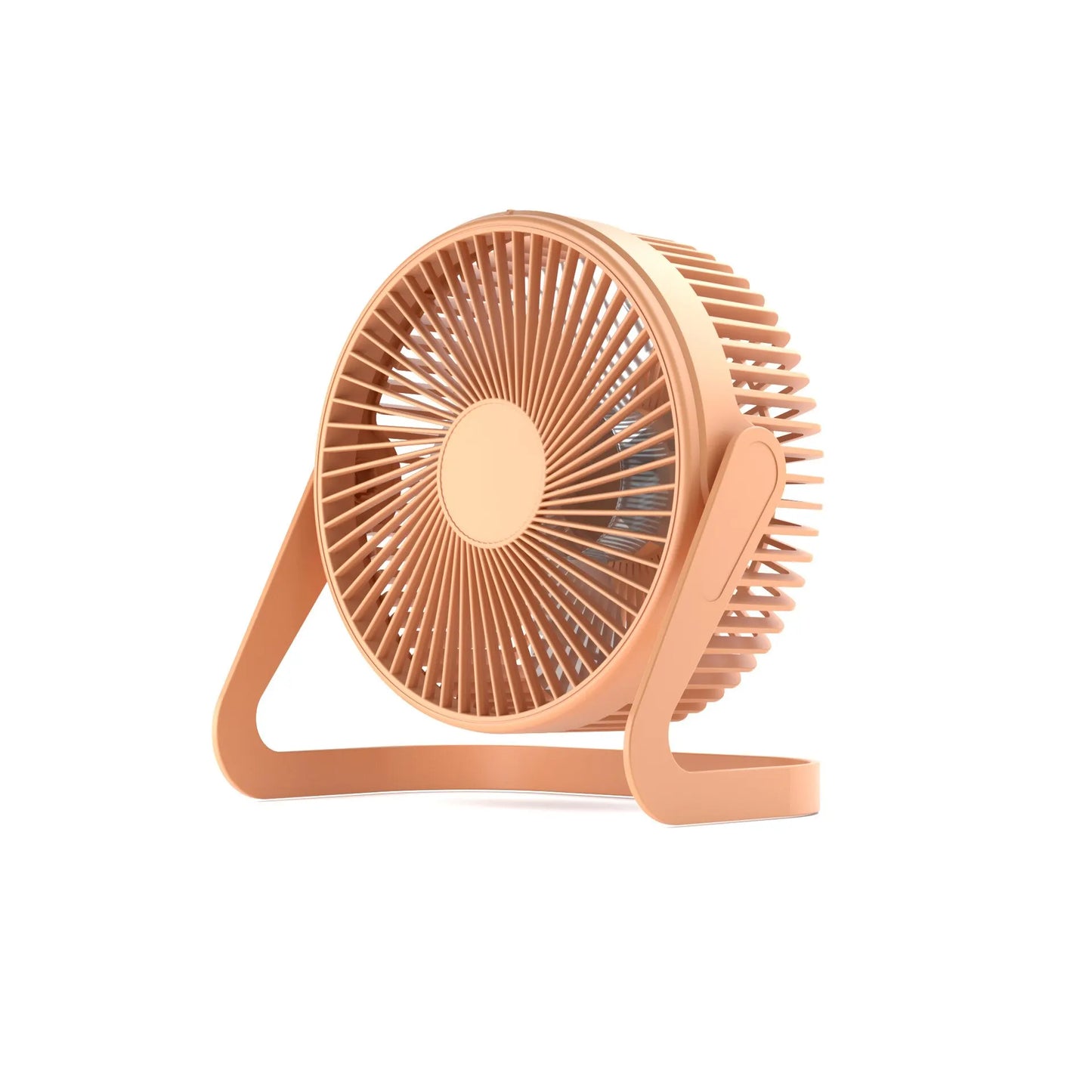 5 Inch USB Desktop Fan 360° Rotating Mini Adjustable Portable Electric Fan Summer Mute Air Cooler For Home Office