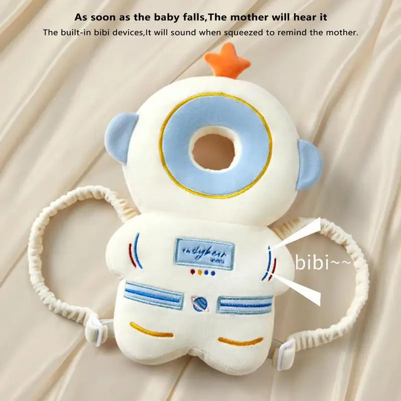 Baby Head Protector Backpack Soft Fall Protector Baby Cushion Backpack Adjustable Baby Head Protector Head Protection For Baby