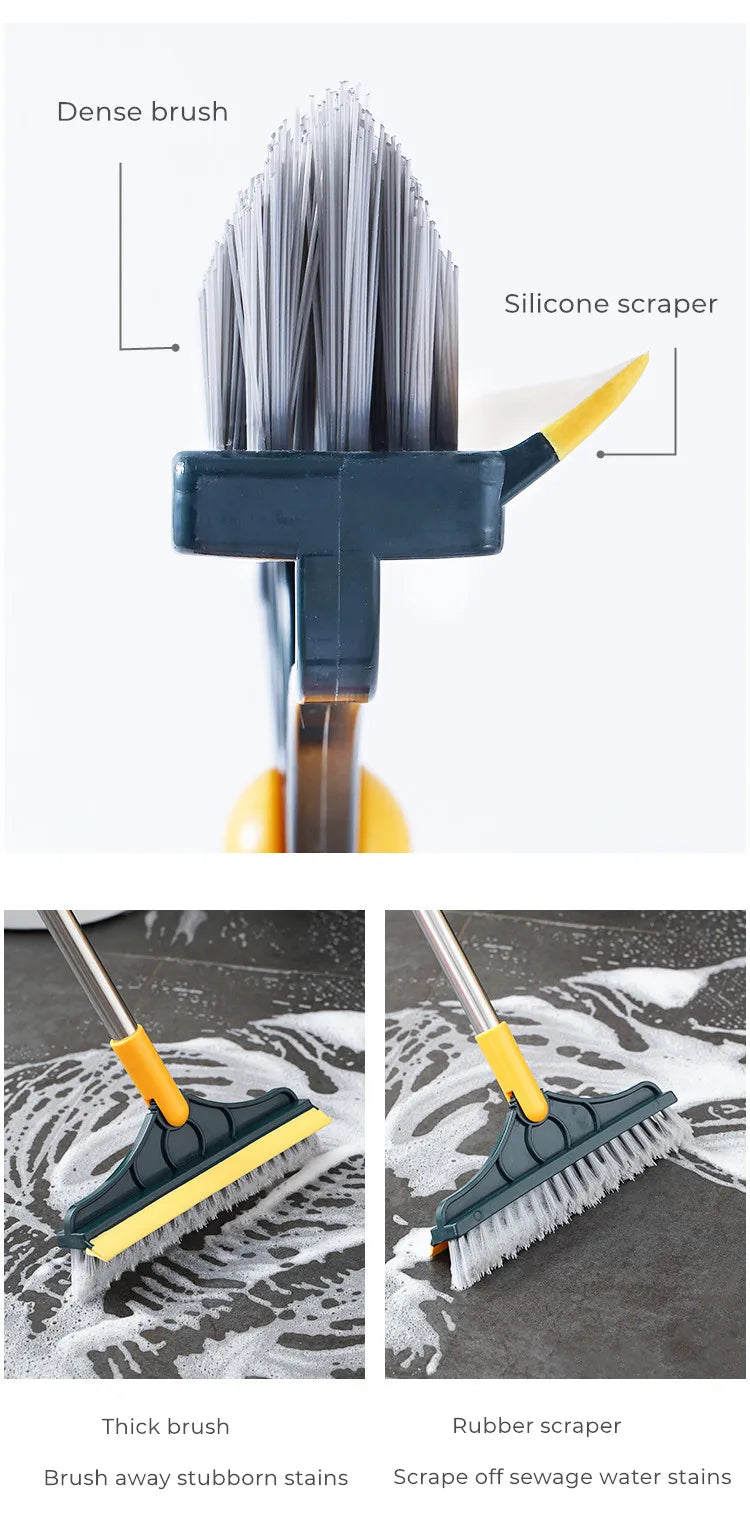 Bathroom Floor Brush Wash the floor Brush the ground Seam Brush Tile Long Handle Wall Wash Toilet Cleaning