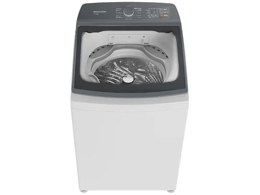 Brastemp 17kg Washing Machine Inox Basket 12 White Washing Programs BWK17 - 220V