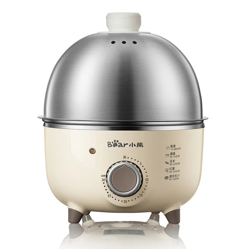 360W Electric Egg Boiler Breakfast Machine Multicooker Steamer Automatic Egg Cookers Home Egg Custard Steaming Cooker with Timer