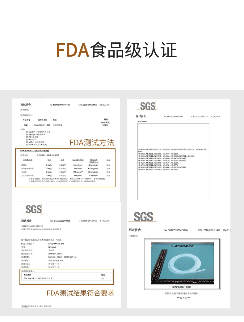 1M / 5M 10M Food Grade Clear Transparent Silicone Rubber Hose 4 5 6 7 8 9 10 11 12 14 16 mm Out Diameter Flexible Silicone Tube