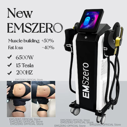 2025EMSZERO PRO Ultra Therapy 15 Tesla 6500W Hiemt Lose Weight EM Body Slim Muscle Stimulation Professional Ems zero NEO Machine