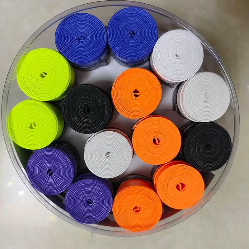 24 Pieces Original HEAD Tennis Overgrips Anti Slip Racket Sweatband Grips Padel Shock Absorption Grip Tape Training Accessories