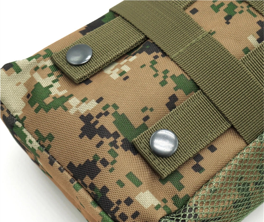 2024 New Outdoor 3-5L Camouflage Molle 600D Nylon Dump Drop Pouch Recycle Waist Pack Ammo Bags Hunting Accessories Bag Pouches