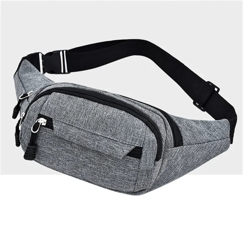 2024 Mobile Waist Bag for Men Women Multifunctional Large Capacity Belt Bag Anti Splash Wear-resistant Construction Site Pochete