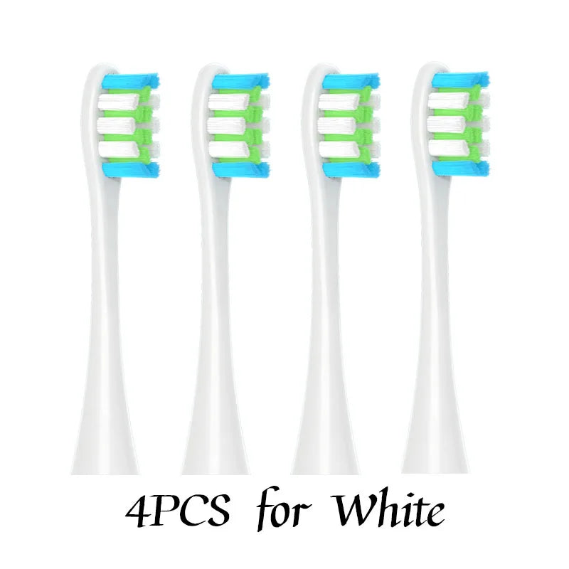 2/4/6PCS Soft Replacement Heads For Oclean X/ X PRO/ Z1/ F1 Blue Brush Heads DuPont Sonic Toothbrush Vacuum Bristle Nozzles