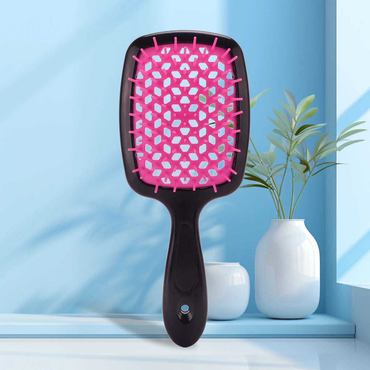 Air Cushion Comb Tangled Hair Comb Hair Brush Massage Anti-static Hollow Out Wet Curly Hair Brushes Barber Styling Tool