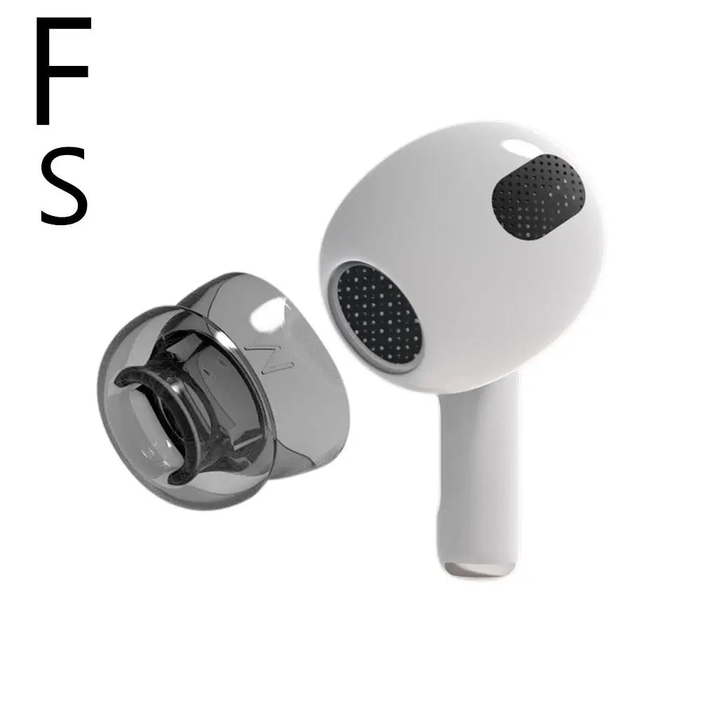 Anti Slip Silicon For Apple AirPods 4 Ear Tip Physical Noise Cancelling Headphone Covers Replacement Earbud Cap Eartips