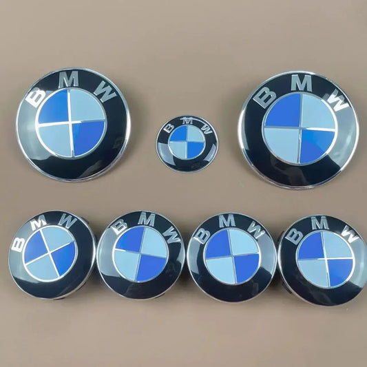 BMW Front Hood Rear Trunk Badge for E36 E46 E53 E90 E60 E93 E87 G01 G20 X3 X5 X6 X7 F30 F20 Car Accessories 3DBadge Sticker