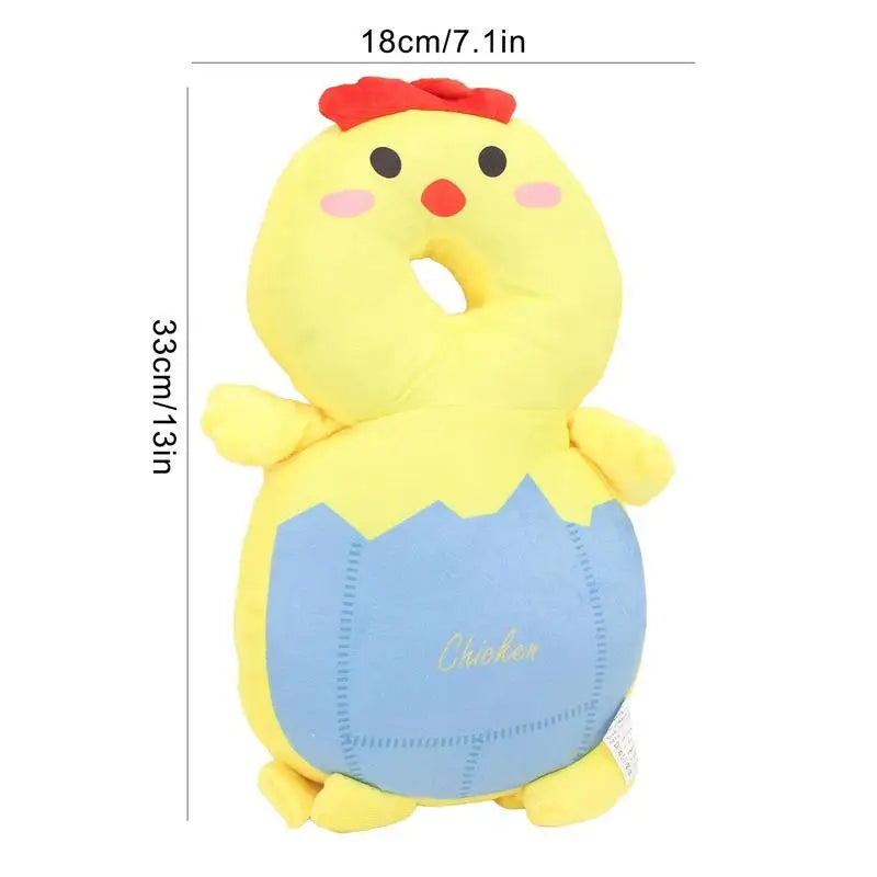 Baby Head Protector Baby Cushion Backpack Chicken Shape Head Back Protector Pillow Learn Walk Head Protector