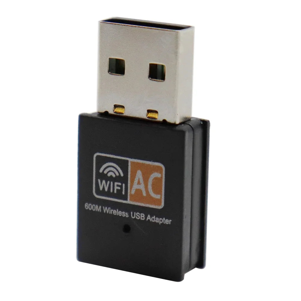 600Mbps Dual-band WiFi Adapter USB Antenna 2.4g 5GHz USB Wifi Adapter Wireless Network Card Adaptador Wifi