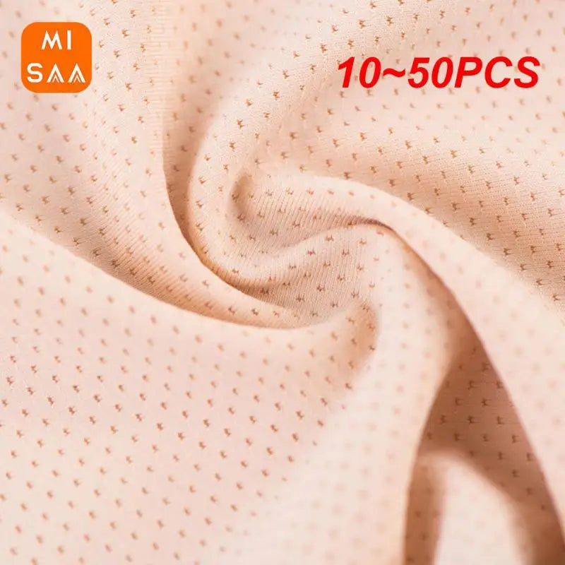 10~50PCS Strapless Chest Wrap Ice Silk Breathable Mesh Fabric Comfort And Pressure Relief No Chest Pad Ventilate Bra Wrap