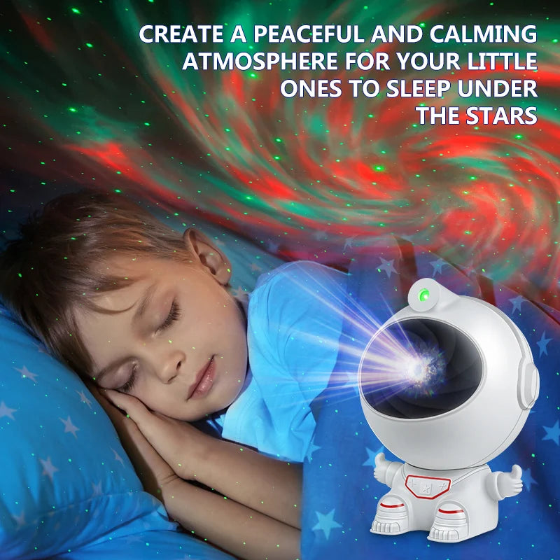 Astronaut Galaxy Projector Night Light Starry Sky Star USB Led Bedroom Decoration Night Lamp Remote Control Child Birthday Gift