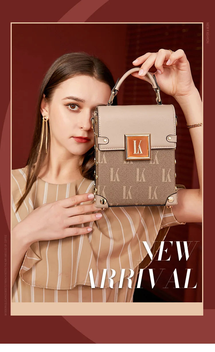 2023 Autumn and Winter Bags Women's Mobile Phone Bags Mini Square Women's Shoulder Crossbody Small Square Bags Luxury Designer